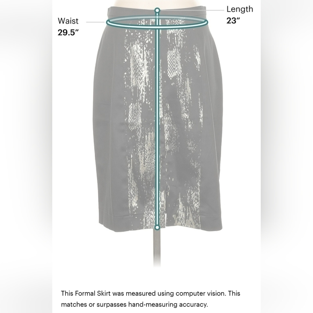 Just Cavalli Mid Calf Length SheathSkirt Size 10 - Picture 3 of 4